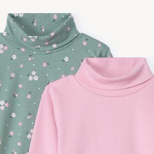 Σετ από 2 μπλουζάκια ζιβάγκο για κορίτσι 