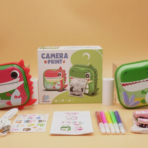 ΚΑΜΕΡΑ KOKKINOΣ ΔΕΙΝΟΣΑΥΡΟΣ ΜΕ ΕΚΤΥΠΩΤΗ 