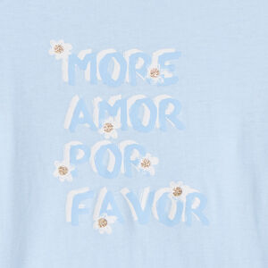 Μπλούζα μακρυμάνικη από jersey με φαντεζί σχέδιο για bebe κορίτσι 