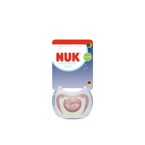 Πιπίλα Σιλικόνης First Choice Night 18-36m Rabbit Nuk  