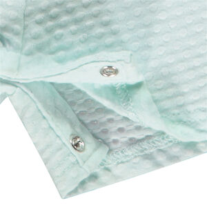 Κοντομάνικο CMD Modal effet cloqué με glitter hibiscus για bebe κορίτσι 