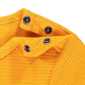 T-shirt μακρυμάνικο κίτρινο σχέδιο ζωάκια για bebe αγόρι 