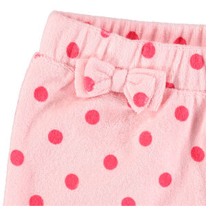 Σόρτς πετσετέ με φιόγκο στη μέση  