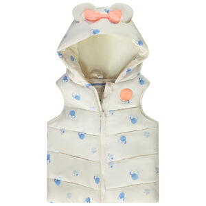 Αμάνικο μπουφάν παιχνιδιάρικο Minnie Disney για bebe κορίτσι 