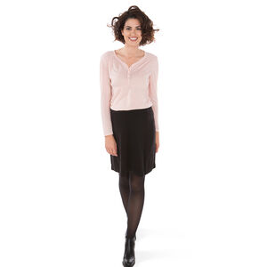 Skater μονόχρωμη φούστα εγκυμοσύνης 