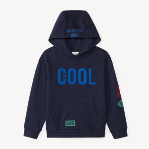 Σα hoodie αγοριού με κέντημα βουρτσιστό 