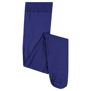 Collant microfibre 20 deniers uni bleu 