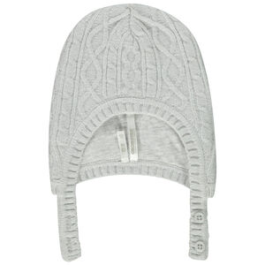Bonnet en tricot uni pour bébé garçon Main Bonnet en tricot uni pour bébé garçon
