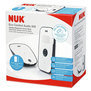 Nuk Eco Control Audio 500 Digital Babyphone 1 Τεμάχιο 