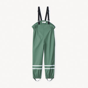 Pantalon de pluie en gomme avec bandes iridescentes pour garçon 