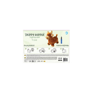Mini Club Skippy Hopper Jak λούτρινο παιχνίδι-ζωάκι 60 εκ. με τρόμπα 