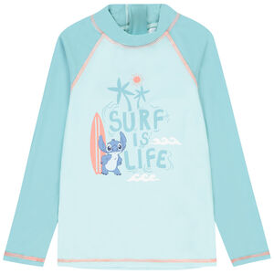 Μακρυμάνικο μπλουζάκι μπάνιου με προστασία UV SPF 50+ από jersey Stitch Disney για παιδί 