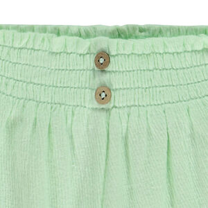 Σορτς effet smocké από jersey τσαλακωμένο για κορίτσι 