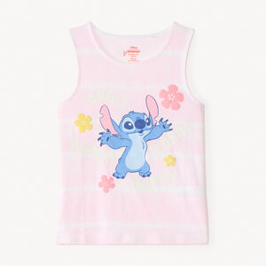 Μπλούζα χωρίς μανίκια με σχέδιο tie-dye Stitch Disney για κορίτσι 