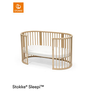 Σεντόνι με λάστιχο Sleepi V3 Fans γκρι από βαμβακερό πλεκτό 