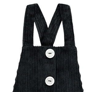 Σαλοπέτα κοντή βελουτέ κοτλέ για κόριτσι 