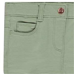 Παντελόνι υφασμάτινο μονόχρωμο slim 