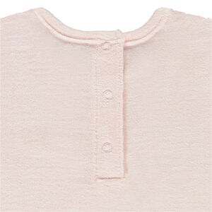 Σετ πιτζάμας μακρύ από βελουτέ με σχέδιο δεινόσαυροι για μωρό κορίτσι 