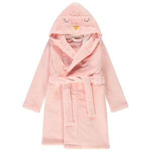 Robe de chambre en sherpa avec broderies pour fille Main Robe de chambre en sherpa avec broderies pour fille
