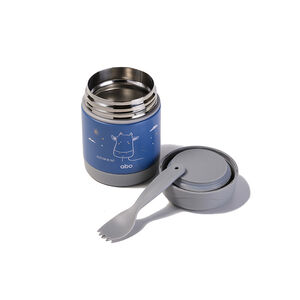 Θερμος Φαγητου 300Ml Με Κουταλοπιρουνο Hello! Cow Are You? 
