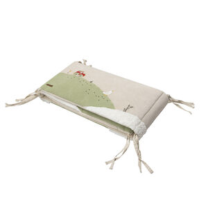 Περίφραξη κρεβατιού 3 πάνελ από βελουτέ La vie à la Ferme 