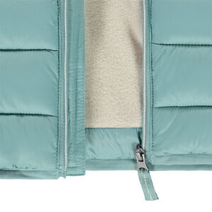 Αμάνικο παλτό με επένδυση από μικροπολική ύφανση για μωρό αγόρι 