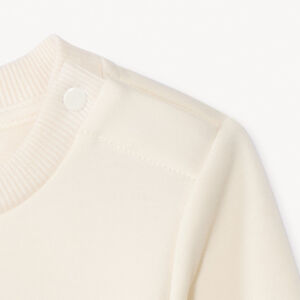 Φούτερ molleton με 3D patchs bouclettes για bebe κορίτσι 