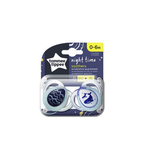 Πιπιλες Σιλικονης Night 0-6 Μηνων 