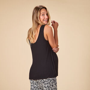 Αμάνικο μπλουζάκι από πλεκτό για γυναίκες 