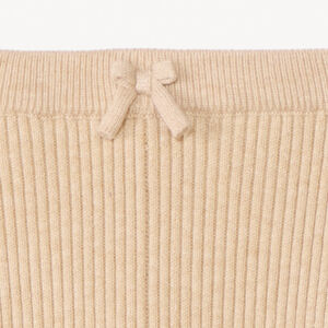 Μακρύ πλεκτό κολάν μονόχρωμο για μωρό κορίτσι 