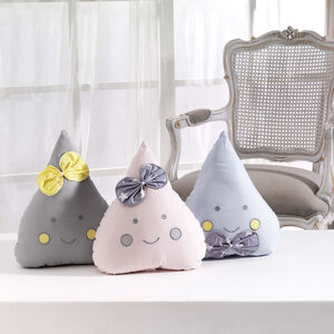 Mαξιλάρι σταγόνα γκρί 