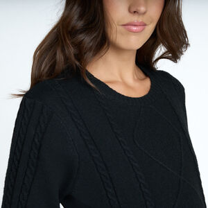 Φόρεμα γυναικείο μακρυμάνικο πλεκτό μονόχρωμο 