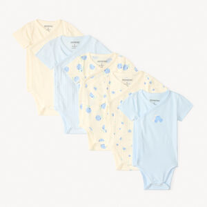 Σετ 5 φορμών με σχέδιο βατόμουρου για κορίτσι μωρού με διαφορετικά ανοίγματα ανάλογα με την ηλικία 