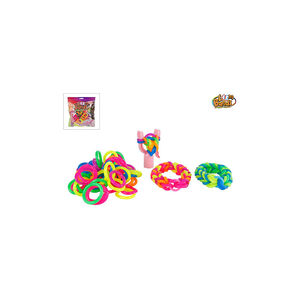 Loom Bands Για Κατασκευή Βραχιολιών 72τμχ. 