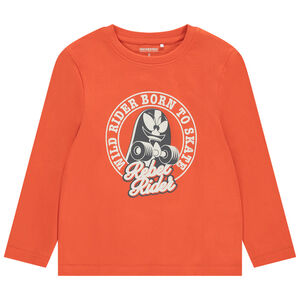 T-shirt μακρυμάνικο με φαντεζί σχέδιο για αγόρι 