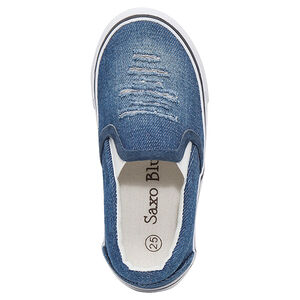 Αθλητικά παπούτσια χαμηλά από ύφασμα με εφέ used από 28 έως 38 