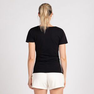 Μπλουζάκι εγκυμοσύνης κοντομάνικο μονόχρωμο 