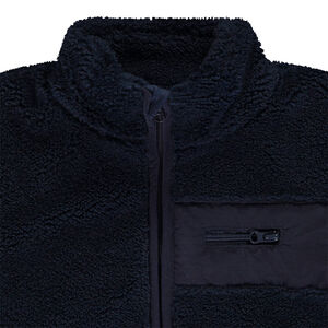 Veste zippée en sherpa bouclettes pour bébé garçon 