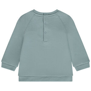 Φούτερ molleton puff print triangle για bebe αγόρι 