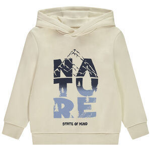 Φούτερ με κουκούλα και φαντεζί σχέδιο για αγόρι 