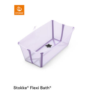 Μπανιέρα Flexi Bath Με Θερμοευαίσθητη Βαλβίδα Lavender Stokke  