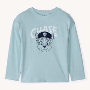 T-shirt à manches longues oversize Chase Pat'Patrouille pour garçon 