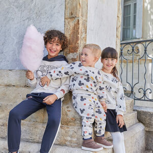 Ensemble jogging sweat à capuche garçon en molleton Mickey 