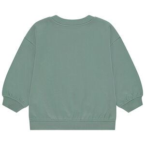 Φούτερ molleton oversized με φαντεζί σχέδιο για bebe αγόρι 
