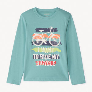 T-shirt μακρυμάνικο με σχέδιο για αγόρι 