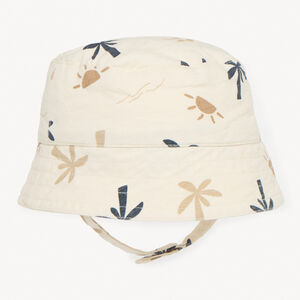 Καπέλο από καμβά με τροπικό μοτίβο για μωρό αγόρι 