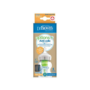 Μπιμπερό γυάλινο Options+ (Φ.Λ.) 150 ml 
