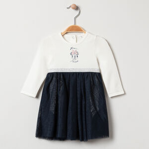 Robe body manches longues effet 2 en 1 print Minnie Disney Main Robe body manches longues effet 2 en 1 print Minnie Disney