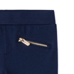 Jegging Milano με ψεύτικες τσέπες με φερμουάρ για κορίτσι 