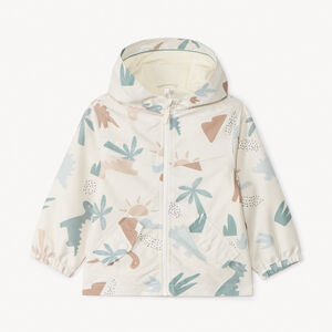 Αδιάβροχο μπουφάν με σχέδιο δεινοσαύρων για αγόρι μωρού 